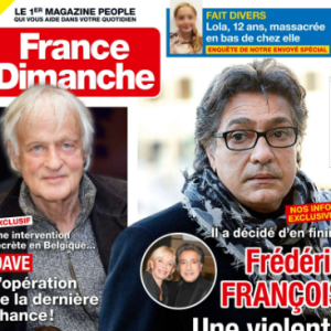 Couverture du magazine "France Dimanche" du vendredi 21 octobre 2022