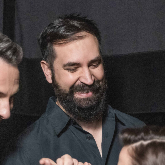 Exclusif - No Web - No Tabloids - Christian Millette, Pavel Ikonomova, Denitsa Ikonomova - Backstage - Enregistrement de l'émission "La Chanson secrète 11" à Paris, diffusée le 24 juin sur TF1. Après le succès des précédentes éditions, « LA CHANSON SECRETE », présentée par N.Aliagas et produite par DMLS TV, revient sur TF1. 8 artistes ne savent rien de ce qui va se passer pour eux ! Ils ont accepté de jouer le jeu, de se laisser totalement surprendre, émouvoir, parfois même déstabiliser car ils vont découvrir en même temps que les téléspectateurs une surprise : une chanson qui leur est chère revisitée et réinterprétée par un artiste. Des mises en scène spectaculaires au service de l’émotion… Et des émotions fortes pour l’artiste assis dans le fauteuil grâce à la venue sur le plateau de proches et d’invités inattendus. Les téléspectateurs seront aux premières loges pour vivre ces moments d’intimité musicale rare. Dans ce nouveau numéro, un couple rare en télévision, un chef étoilé, un invité piégé venu pour répéter une surprise à un autre guest sans s'attendre à être lui-même invité dans le fauteuil, des participants exceptionnels tels que le frère d'un guest pour la première fois en France... © Jacovides-Moreau / Bestimage  Exclusive - No Web No Blog pour Belgique et Suisse 