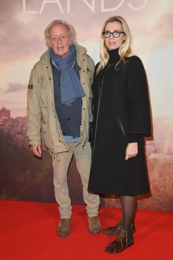 Didier Barbelivien et sa femme Laure à l'avant-première du film "Holy Lands" au cinéma UGC Normandie à Paris, France, le 4 décembre 2018. © Coadic Guirec/Bestimage 