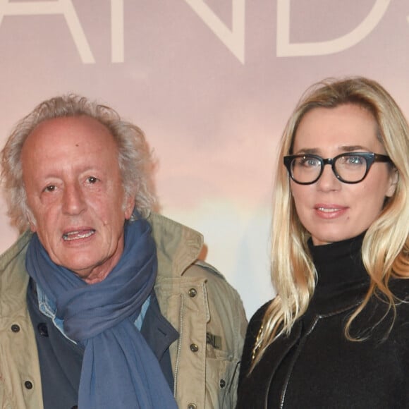 Didier Barbelivien et sa femme Laure à l'avant-première du film "Holy Lands" au cinéma UGC Normandie à Paris, France, le 4 décembre 2018. © Coadic Guirec/Bestimage 