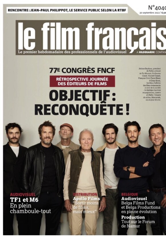 La couverture controversée du Film français à laquelle a participé, contre son gré, Pierre Niney