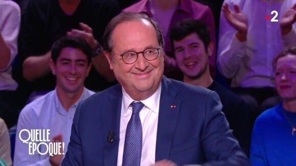François Hollande, invité de Quelle époque! sur France 2