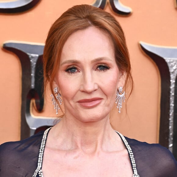 J.K. Rowling à la première du film "Fantastic Beasts: The Secrets of Dumbledore" à Londres, le 29 mars 2022.