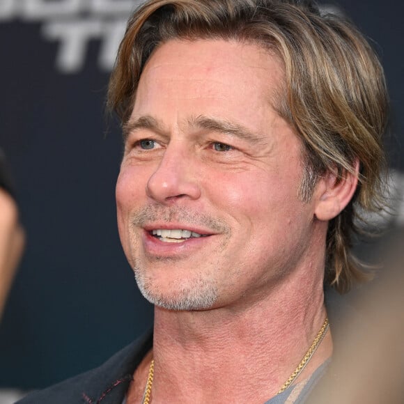 Brad Pitt - Avant-première du film "Bullet Train" au Grand Rex à Paris le 18 juillet 2022. © Coadic Guirec/Bestimage 