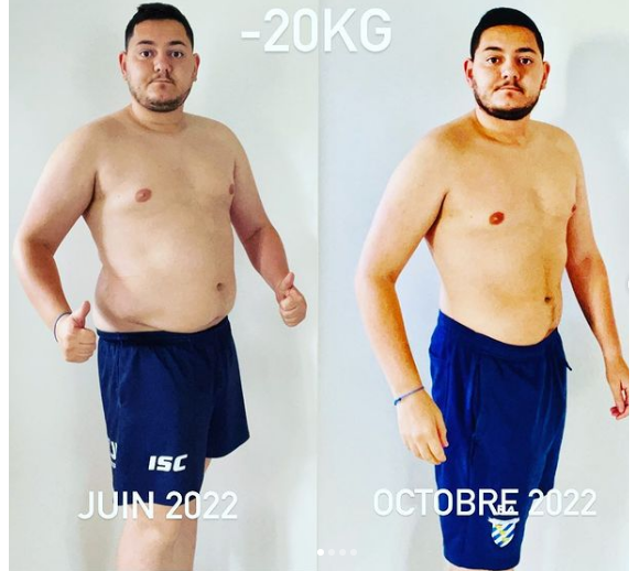 Aubin (Koh-Lanta) dévoile sa perte de poids sur Instagram