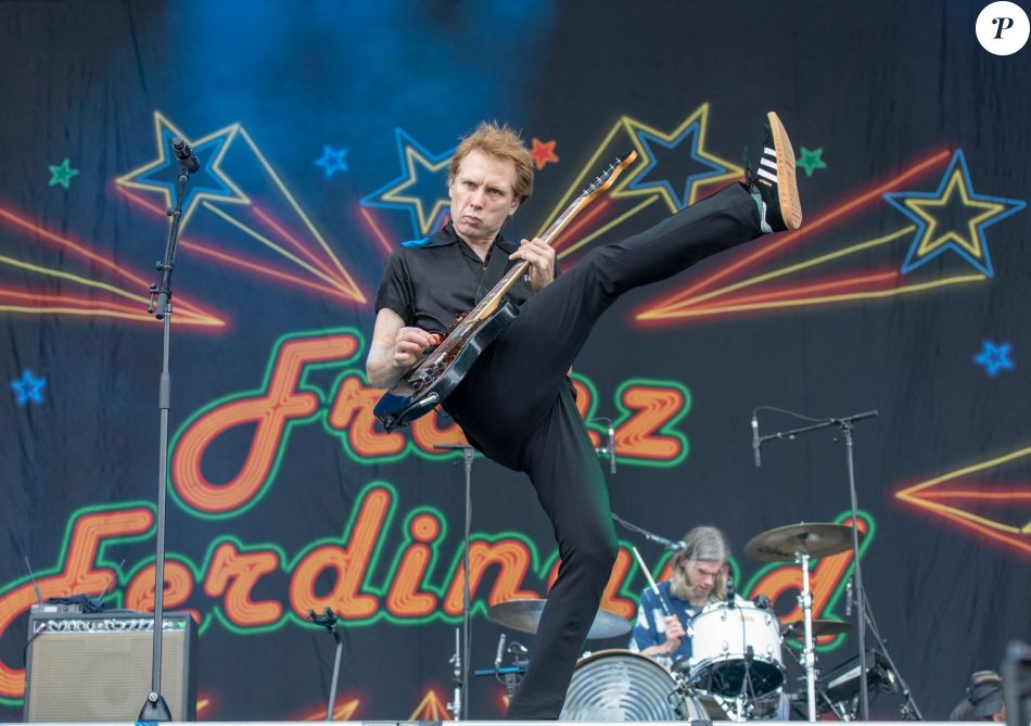 Franz Ferdinand, Alex Kapranos Festival Lollapalooza Music au Grant Park à Chicago, Illinois