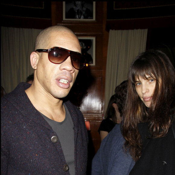 JoeyStarr et Maïwenn au Fouquet's en 2010.
