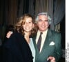 Photo d'archive de Daniel Gélin avec sa fille Fiona en 1991