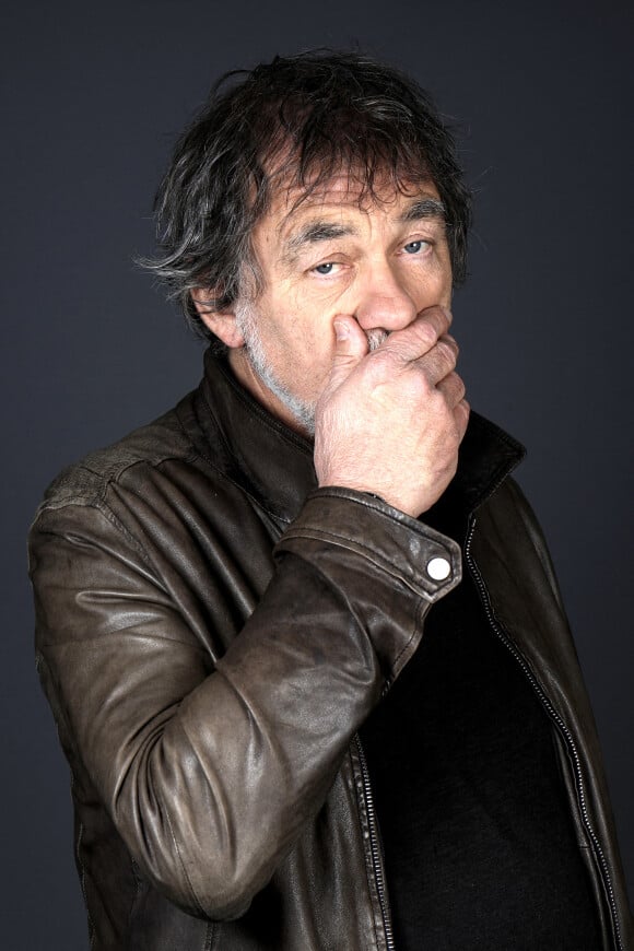 Portrait de l'acteur réalisateur Olivier Marchal à Paris en marge de l'enregistrement de l'émission "Chez Jordan" le 22 avril 2022. © Cédric Perrin / Bestimage 