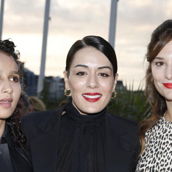 Oulaya Amamra, Sofia Essaïdi, Alice Pol - Soirée de clôture du 33ème festival du Film Britannique à Dinard le 1er octobre 2022. © Denis Guignebourg/BestImage.