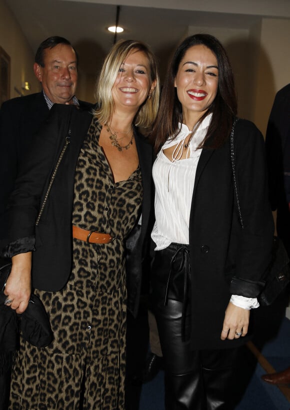 Flavie Flament et Sofia Essaïdi - 33ème festival du Film Britannique à Dinard le 30 Septembre 2022 © Denis Guignebourg / Bestimage.