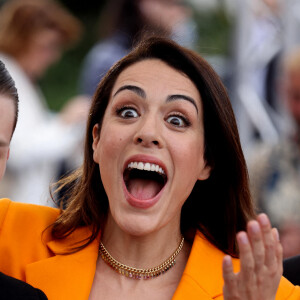 Sofia Essaïdi au photocall du film "Nostalgia" lors du 75ème Festival International du Film de Cannes, le 25 mai 2022. © Dominique Jacovides / Bestimage.