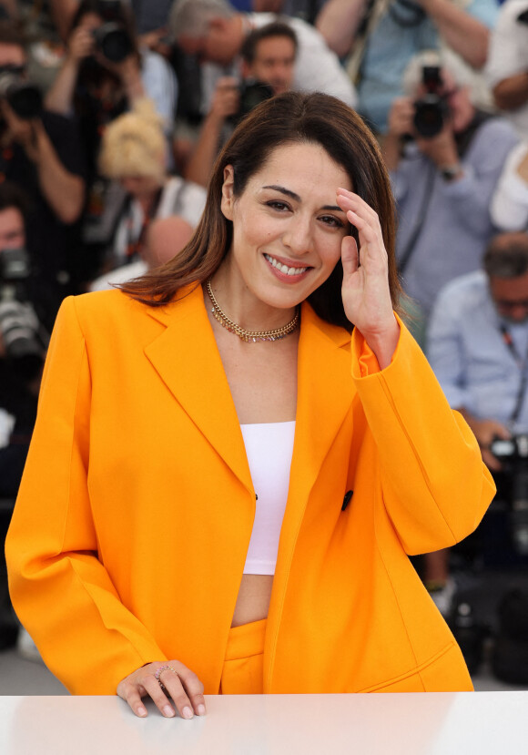 Sofia Essaïdi au photocall du film "Nostalgia" lors du 75ème Festival International du Film de Cannes, le 25 mai 2022. © Dominique Jacovides / Bestimage.