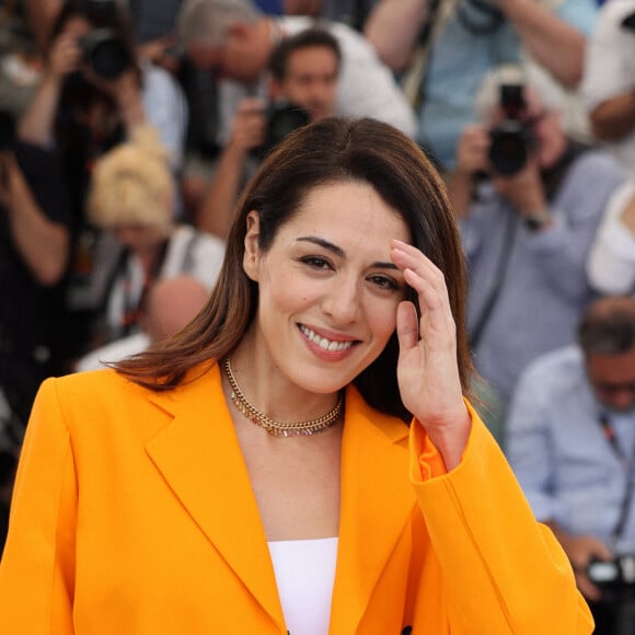 Sofia Essaïdi au photocall du film "Nostalgia" lors du 75ème Festival International du Film de Cannes, le 25 mai 2022. © Dominique Jacovides / Bestimage.