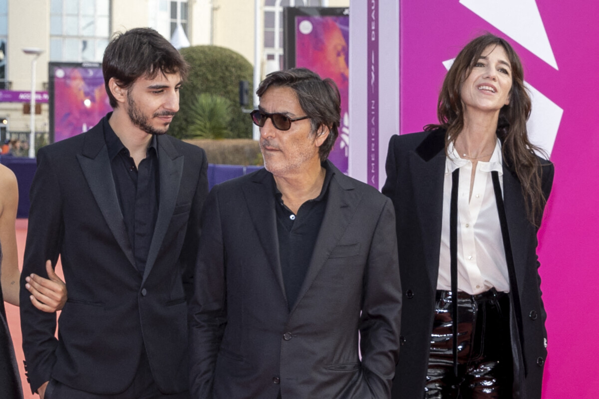 Photo : Ben Attal, Yvan Attal, Charlotte Gainsbourg ( présidente du ...