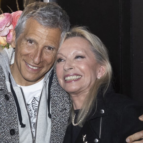 Nagui, Véronique Sanson - XVe gala pour la Fondation Recherche Alzheimer à l'Olympia à Paris le 14 mars 2022. © Jack Tribeca/Bestimage