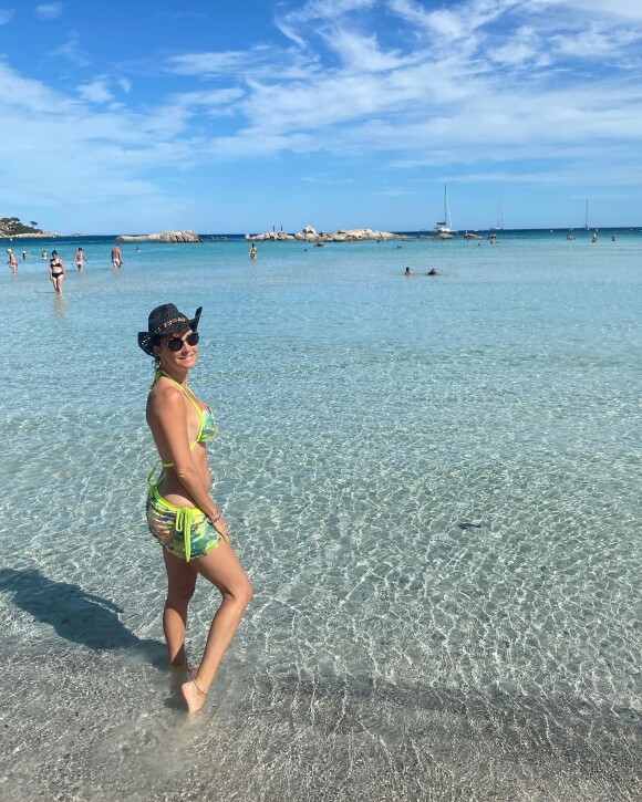 Eve Angeli en Corse. Instagram. Le 11 septembre 2022.