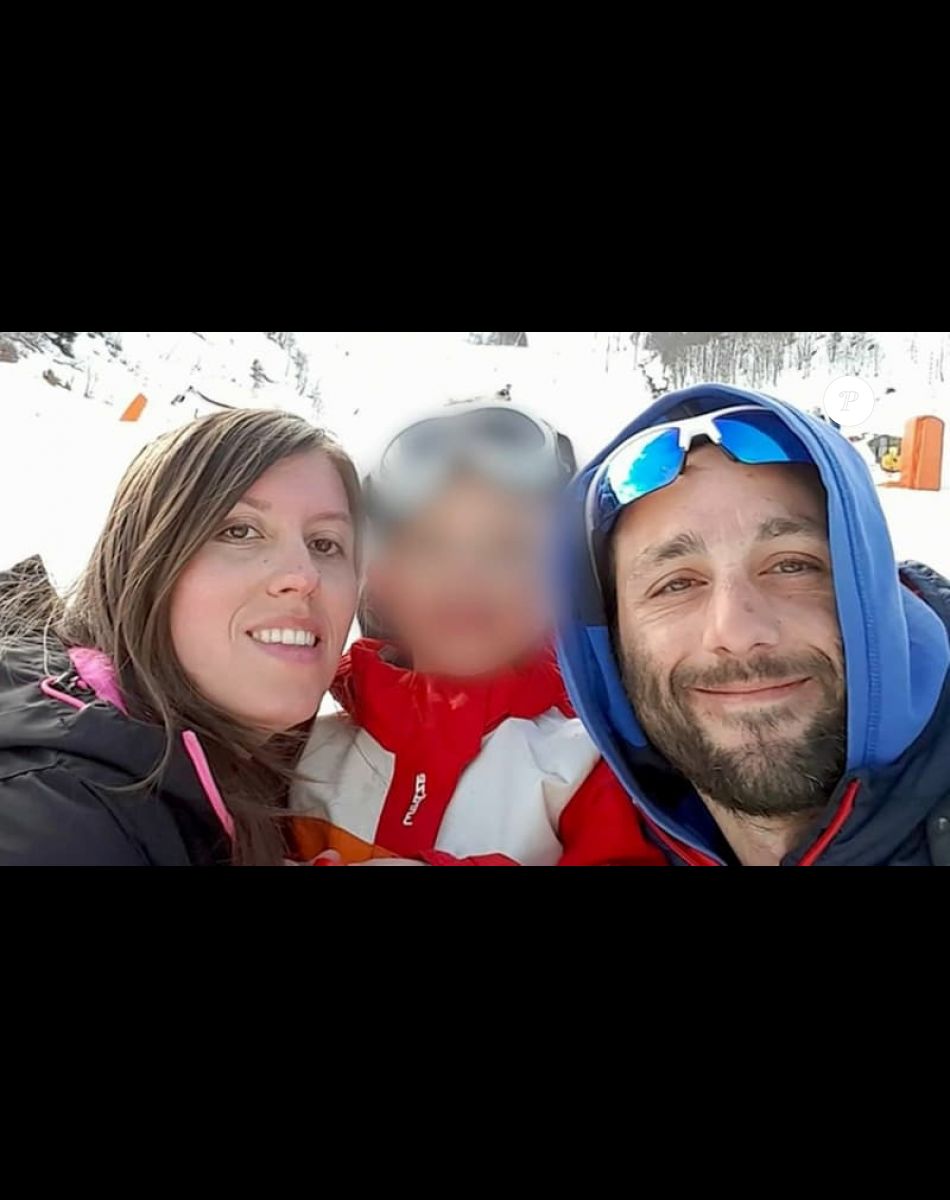 Delphine et Cédric Jubillar avec leur fils aîné Louis