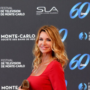 Ingrid Chauvin lors de la soirée d'ouverture du 60ème Festival de Télévision de Monte-Carlo au Grimaldi Forum à Monaco, le 18 juin 2021. © Bruno Bébert/Bestimage 