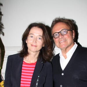 Guillaume Durand et sa femme Diane de Mac Mahon - 20ème anniversaire du Bal Jaune 2018 à l'Hôtel Salomon de Rothschild à Paris, France, le 21 octobre 2018. © Philippe Baldini/Bestimage 