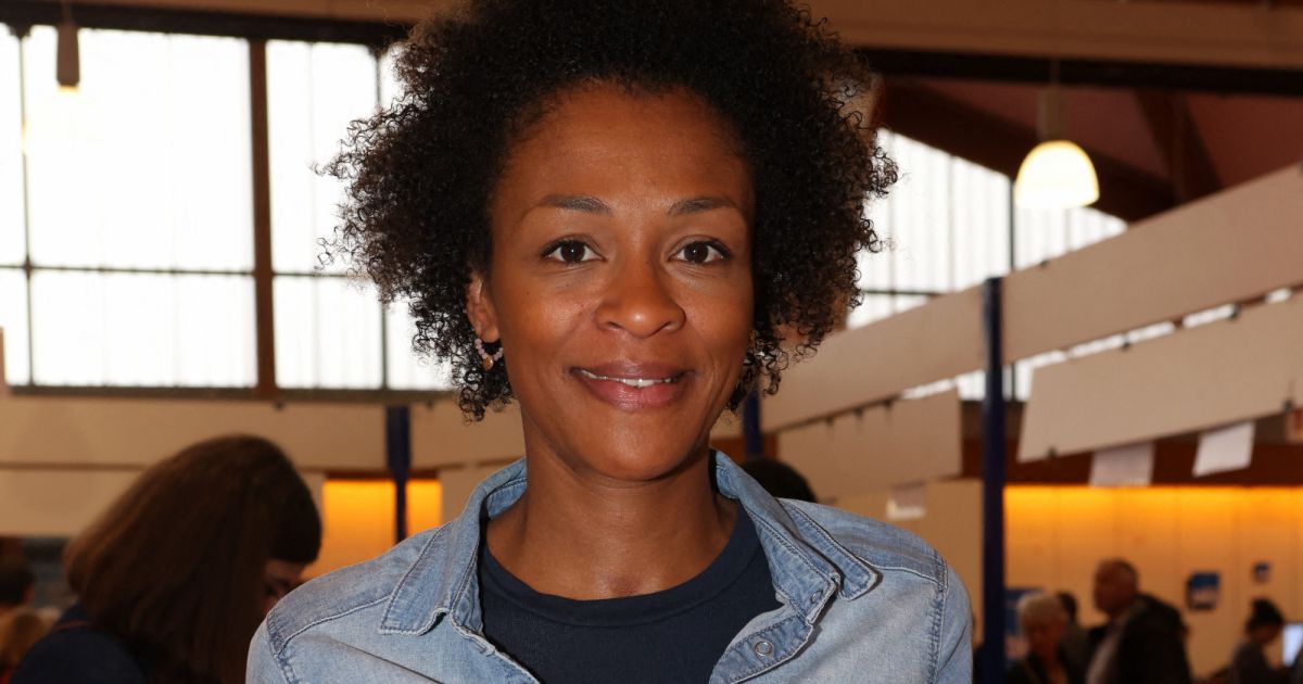 Rachel Khan lors de la 40ème Foire du Livre de Brive 2022 à la Halle ...