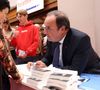 François Hollande lors de la 40ème Foire du Livre de Brive 2022 à la Halle George Brassens à Brive-la-Gaillarde. © Jean-Marc Lhomer / Bestimage 