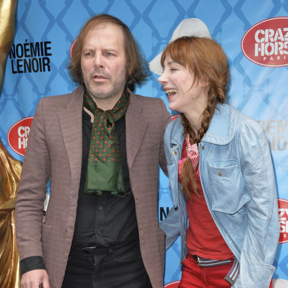 Philippe Katerine et Julie Depardieu - Generale du nouveau show du Crazy Horse avec Noemie Lenoir a Paris le 2 juin 2013. 