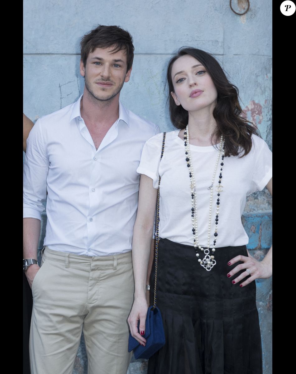 Gaspard Ulliel et Gaëlle Pietri - People au defilé Croisière Chanel à La Havane à Cuba. © Olivier Borde/Bestimage