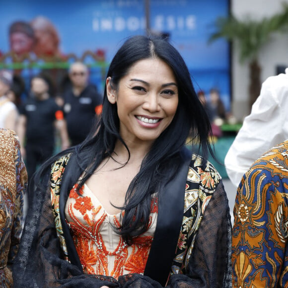 Anggun - Inauguration de l'expostion "Indonésie : de Java à Bali" au BHV / Marais à Paris le 8 juin 2022. © Marc Ausset-Lacroix/Bestimage