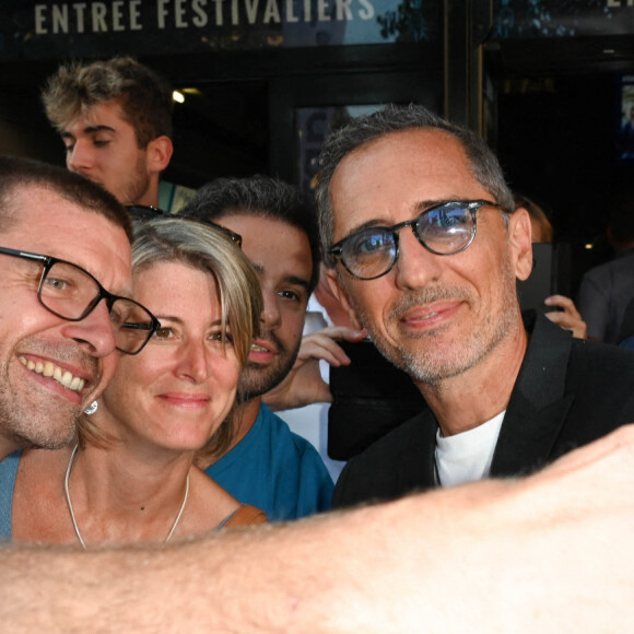 Gad Elmaleh lors du 15e festival du film francophone de Angoulême (jour 4) au cinéma CGR à Angoulême, le 26 août 2022. © Coadic Guirec/Bestimage