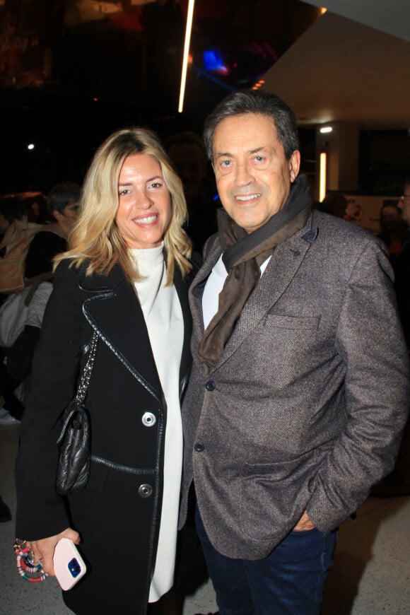 Georges Fenech, Julie Jenner - Soirée des 20 ans de l'association Laurette Fugain avec la projection du documentaire "Et Nous?" au Cinéma Les 7 Batignolles à Paris le 8 novembre 2022. © Philippe Baldini / Bestimage 