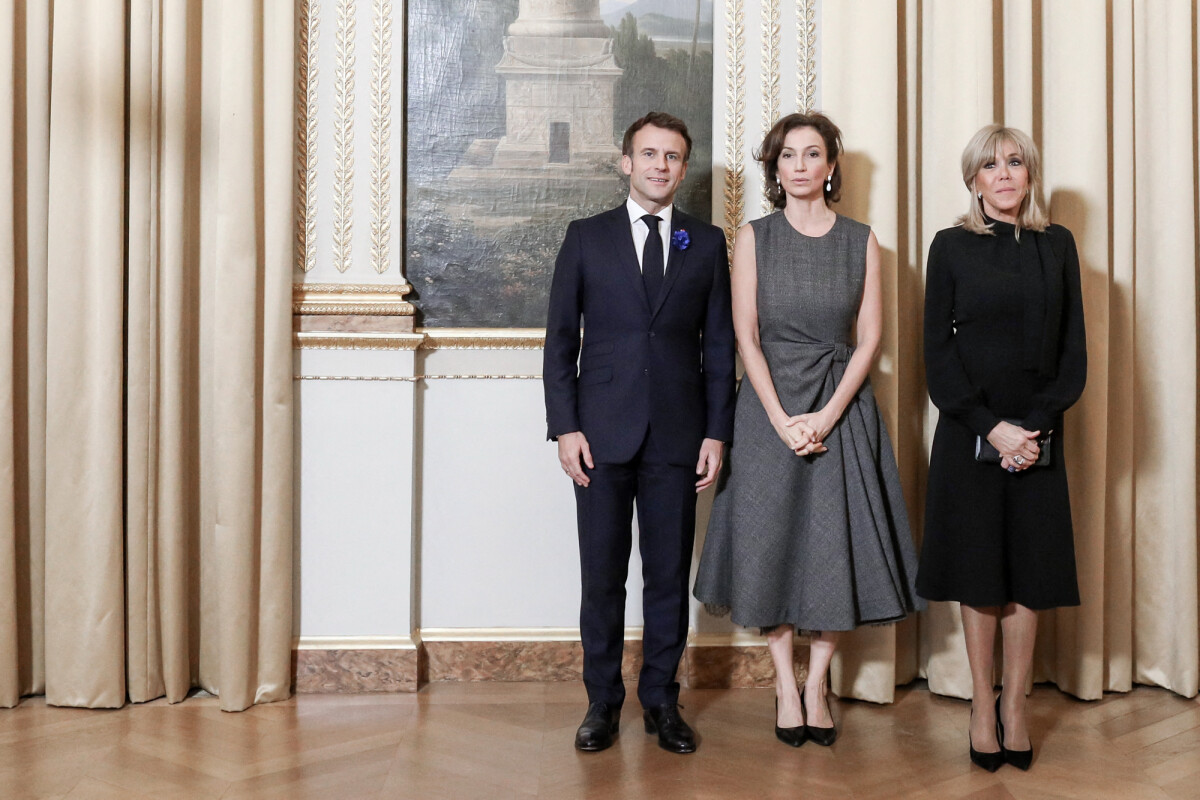 Photo : Le président de la République française, Emmanuel Macron ...