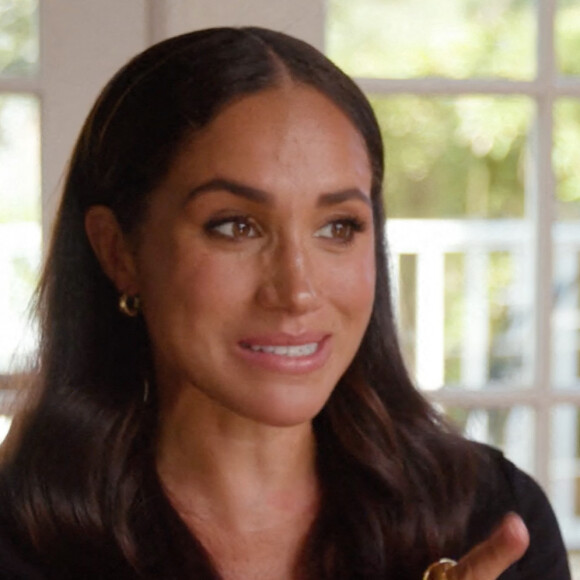 Meghan Markle révèle son goût prononcé pour le Scrabble dans une vidéo pour le magazine "Variety". Le 19 octobre 2022. 