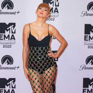 Taylor Swift au photocall des "MTV Europe Music Awards 2022" à Dusseldorf