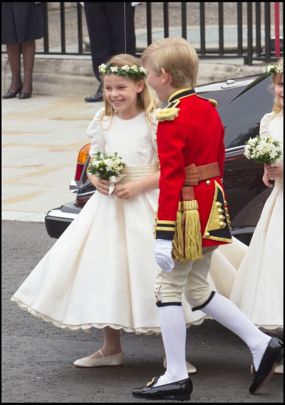 Margarita Armstrong-Jones au mariage du prince William et de Kate Middleton 
