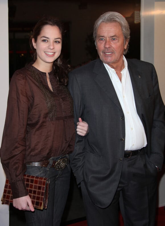 Archives - Alain Delon et sa fille Anouchka Delon en 2013 À Paris