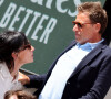 Géraldine Maillet et son compagnon Daniel Riolo - Célébrités dans les tribunes des internationaux de France de Roland Garros à Paris le 30 mai 2022. © Cyril Moreau - Dominique Jacovides/Bestimage