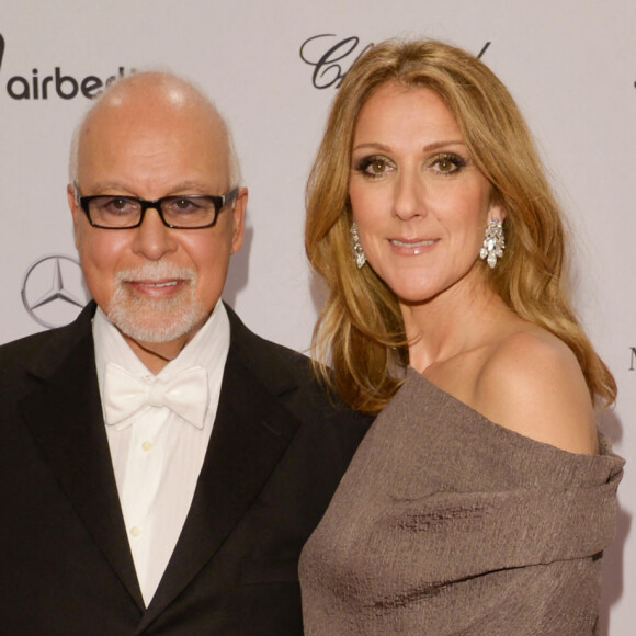 Celine Dion et son mari Rene Angelil - Ceremonie de remise des prix Bambi dans la grande salle de l'Hotel de Ville de Dusseldorf.