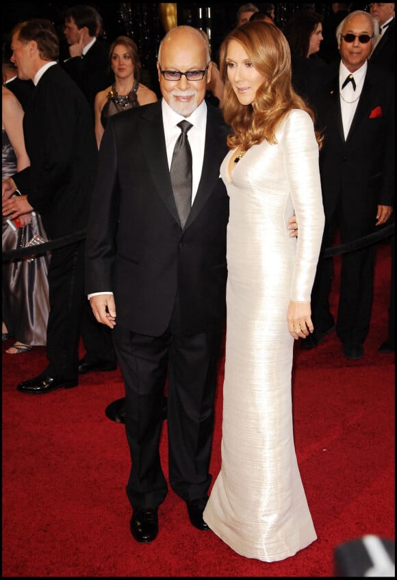 Céline Dion et René Angélil - 83ème cérémonie des Oscars au kodak Thatre à Hollywood le 27 février 2011