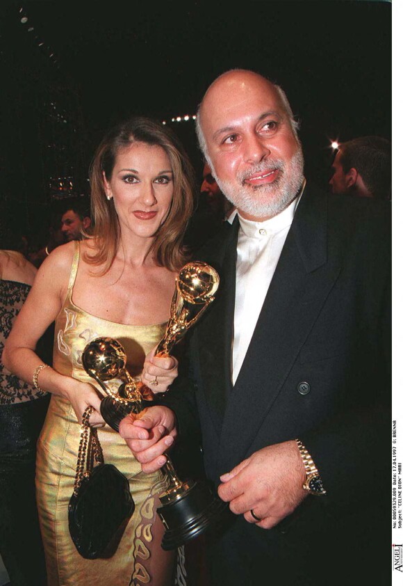 René Angélil et Céline Dion en 1997