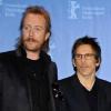 Rhys Ifans, Ben Stiller, Noah Baumbach et Greta Gerwig, présentation de Greenberg à Berlin, le 14 février 2010 !