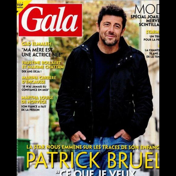 Couverture du magazine "Gala" du 17 novembre 2022