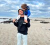 Valentin Léonard et son fils Andrea sur Instagram. Le 11 novembre 2022.