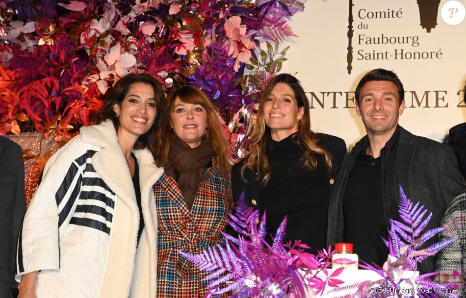 Laurie Cholewa, Sandrine Quétier, Laury Thilleman (Miss France 2011) et