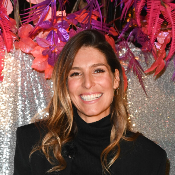 Laury Thilleman (Miss France 2011) - Illuminations de Noël du Comité du Faubourg Saint-Honoré à Paris le 17 novembre 2022. © Coadic Guirec/Bestimage