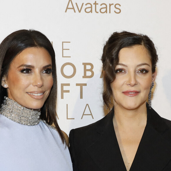 Eva Longoria, Camille Lellouche - Photocall de la 10ème édition du "Global Gift Gala 2022" au Four Seasons Hotel George V à Paris le 19 novembre 2022. © Marc Ausset-Lacroix / Bestimage