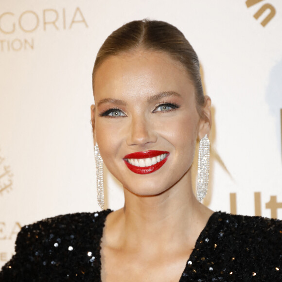 Amandine Petit (Miss France 2021) - Photocall de la 10ème édition du "Global Gift Gala 2022" au Four Seasons Hotel George V à Paris le 19 novembre 2022. © Marc Ausset-Lacroix / Bestimage