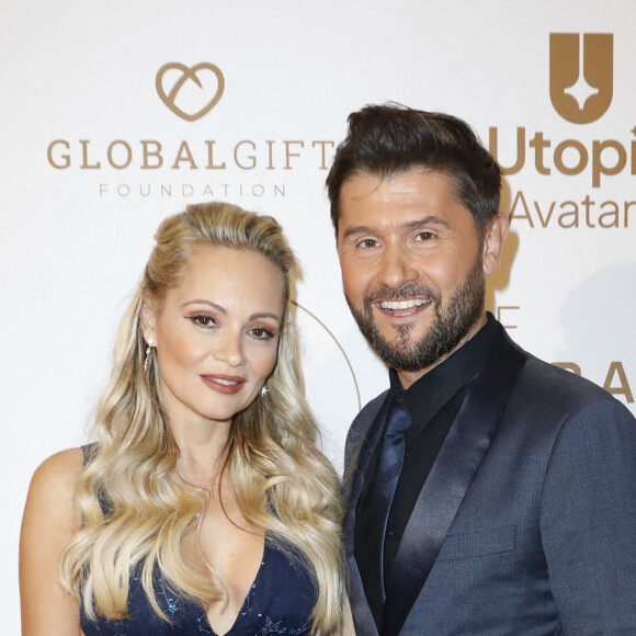 Beatrice Rosen, Christophe Beaugrand - Photocall de la 10ème édition du "Global Gift Gala 2022" au Four Seasons Hotel George V à Paris le 19 novembre 2022. © Marc Ausset-Lacroix / Bestimage