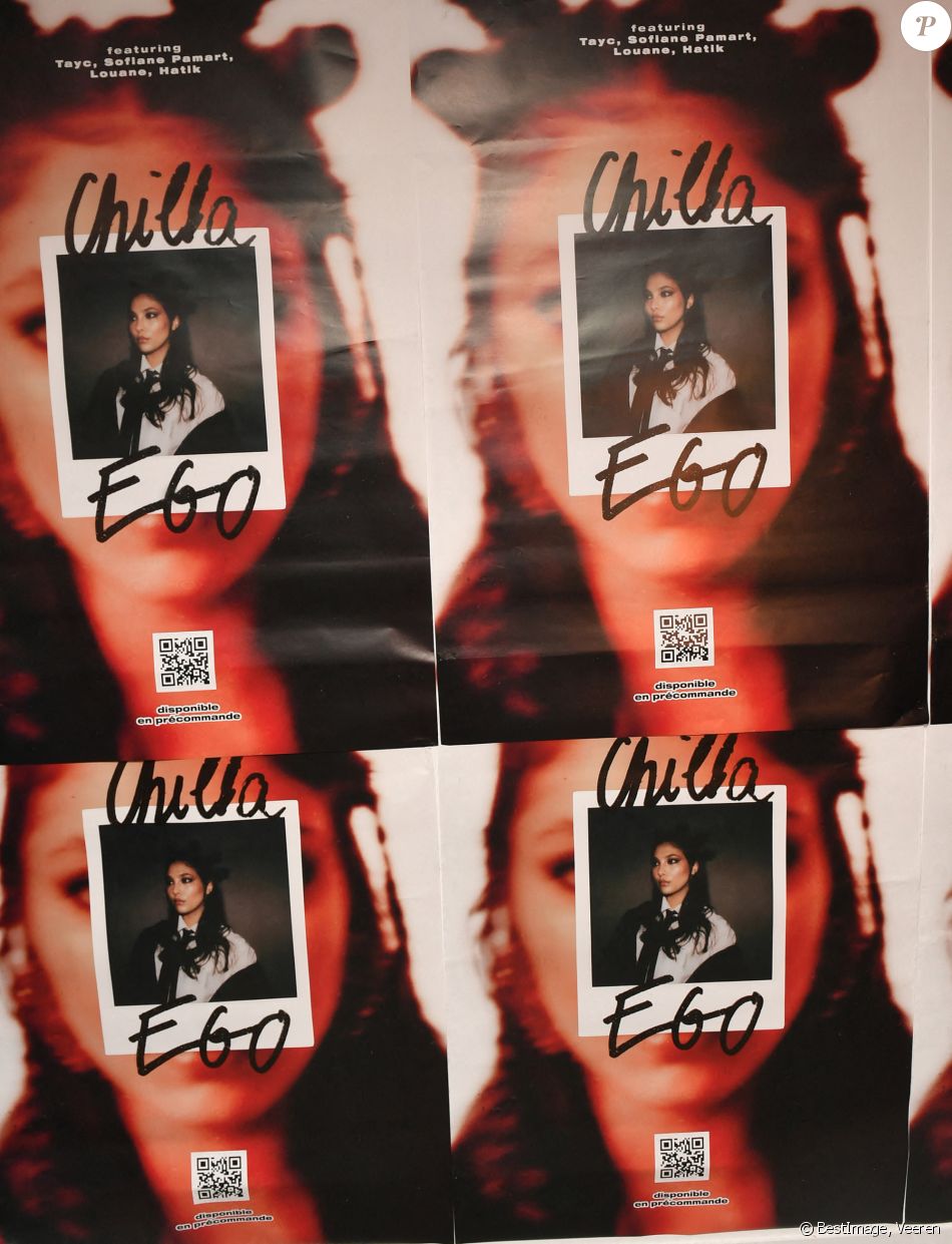 Exclusif Illustration La chanteuse Chilla ( Maréva Ranarivelo) en