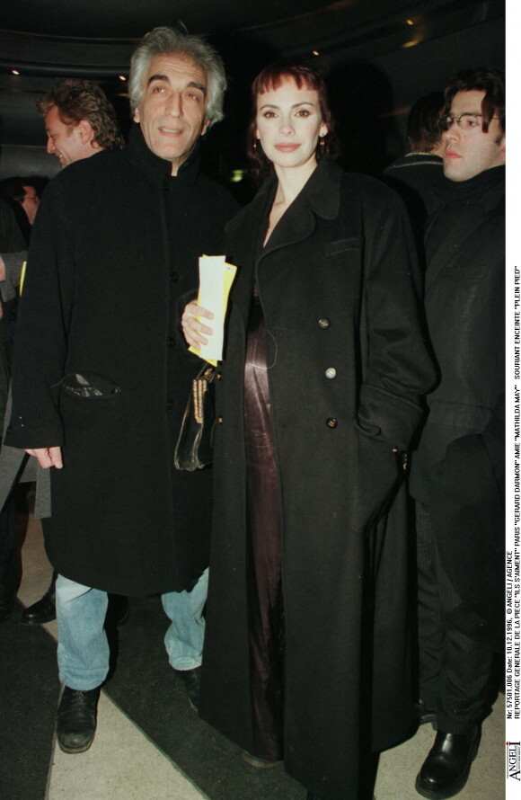 Mathilda May et Gérard Darmon en 1996